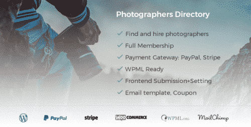 Photographer Directory – WordPress Plugin 1.0.6