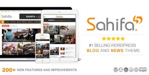 Sahifa – Responsive WordPress News / Magazine / Blog Theme 5.7.7