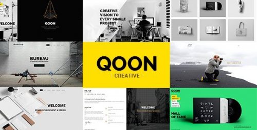 QOON – Creative Portfolio And Agency WordPress Theme 1.0.6