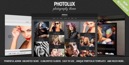 Photolux – Photography Portfolio WordPress Theme 2.3.7