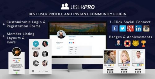 UserPro User Profiles with Social Login 5.1.0