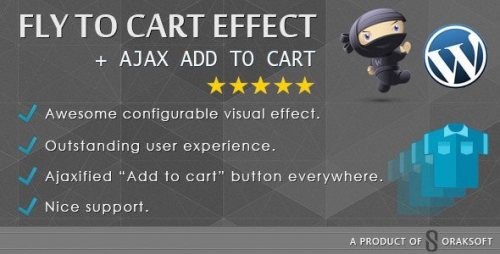 WooCommerce Fly to Cart Effect+Ajax add to cart 1.2.0
