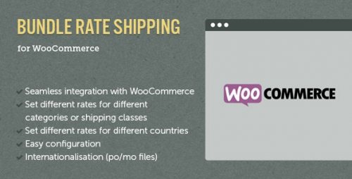 WooCommerce Ecommerce Bundle Rate Shipping 2.0.4