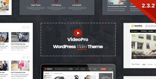 VideoPro – Video WordPress Theme 2.3.75