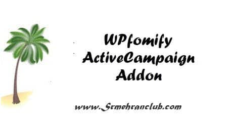 WPfomify ActiveCampaign Addon 1.0.2