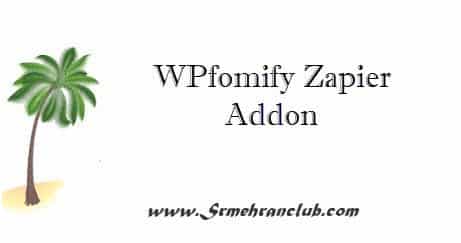 WPfomify Zapier Addon 1.0.0