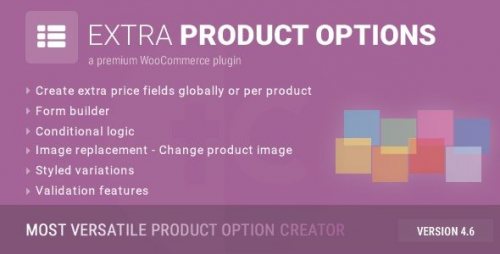 WooCommerce Extra Product Options  6.4.5