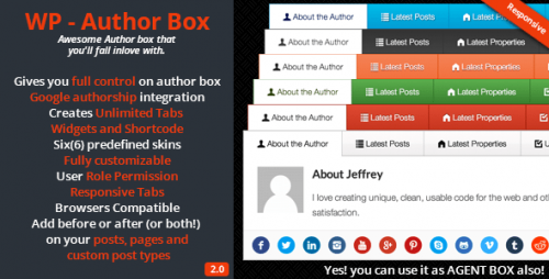 WP Author Box 2.2