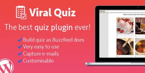 WordPress Viral Quiz BuzzFeed Quiz Builder 4.06