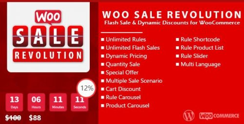 Woo Sale Revolution Flash Sale And Dynamic Discounts 3.0