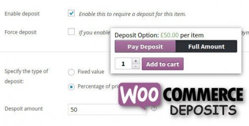 WooCommerce Deposits Partial Payments Plugin 4.1.9