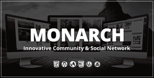 Monarch – Innovative WordPress Community Theme 2.0