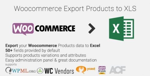 Woocommerce Export Products to XLS 0.6.0