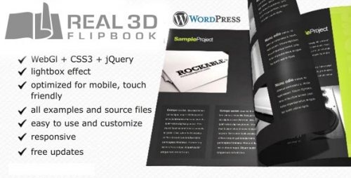 Real3D FlipBook WordPress Plugin 4.3.3