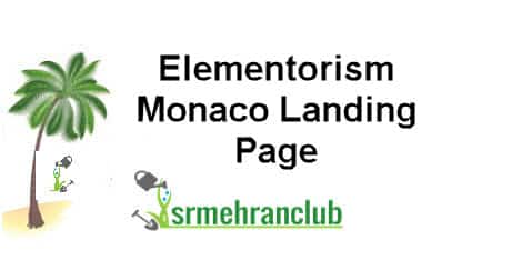 Elementorism Monaco Landing Page 1.0.0