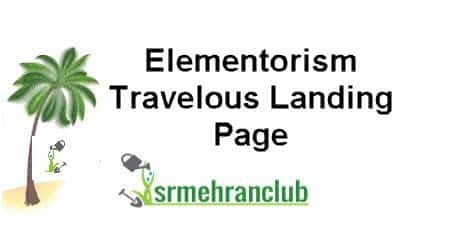 Elementorism Travelous Landing Page 1.0.0