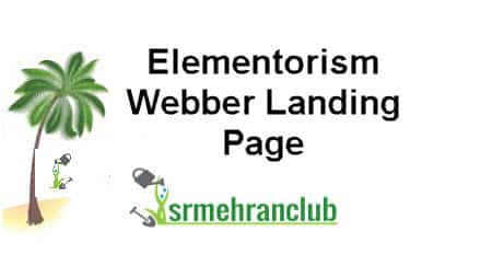 Elementorism Webber Landing Page 1.0.0