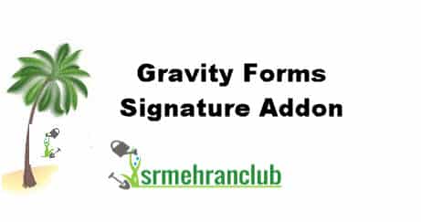 Gravity Forms Signature Addon 4.4