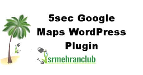 5sec Google Maps WordPress Plugin 1.43