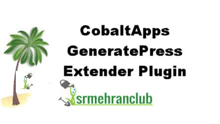 CobaltApps GeneratePress Extender Plugin 1.0.6