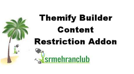 Themify Builder Content Restriction Addon 3.0.1