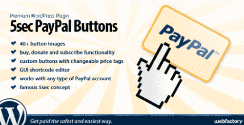 5sec PayPal Buttons 1.20