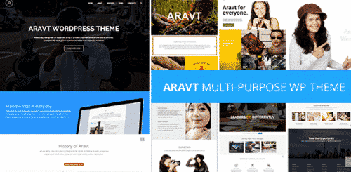 Aravt – Creative MultiPurpose WordPress Theme