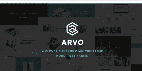 Arvo – A Clever & Flexible Multipurpose WordPress 2.7