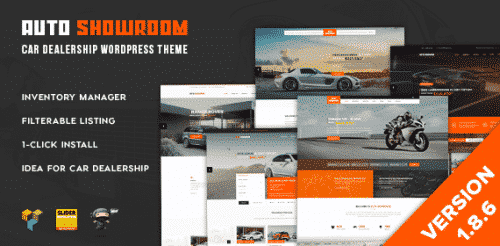 Auto Showroom – Car Dealership WordPress Theme 1.8.9