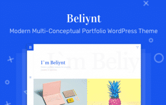 Beliynt Lite – Modern Multi-Conceptual Portfolio 1.0.2
