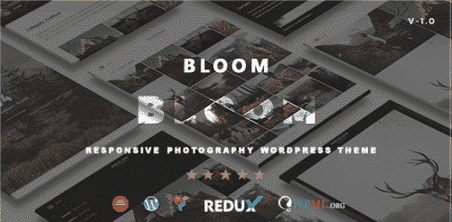 Bloom – Photography / Portfolio WordPress Theme 1.0