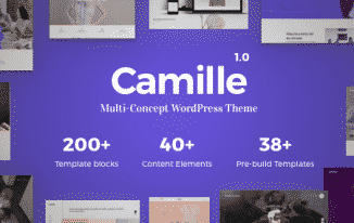 Camille – Multi-Concept WordPress Theme 1.1.5
