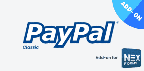 NEX-Forms – PayPal Add-on 1.0