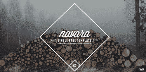 Navara – WordPress Single Page Theme 1.5.1