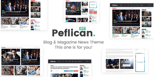 Peflican – A Newspaper & Magazine WordPress Theme 2.0.0