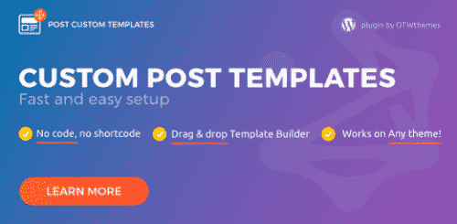 Post Custom Templates 1.16