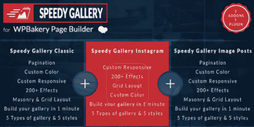 Speedy Gallery Addons for WPBakery Page Builder 1.0