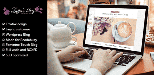 Zarja – WordPress Blog Theme