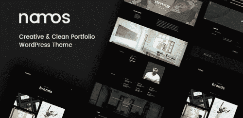 Namos – Creative One/Multi-Page Portfolio WordPres 1.1.0