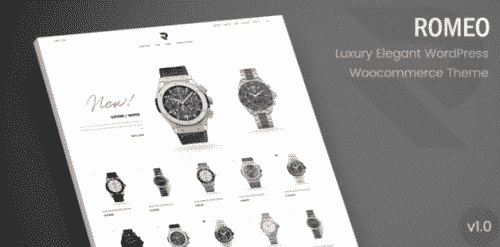 Romeo – Luxury Modern WooCommerce WordPress Theme 1.1