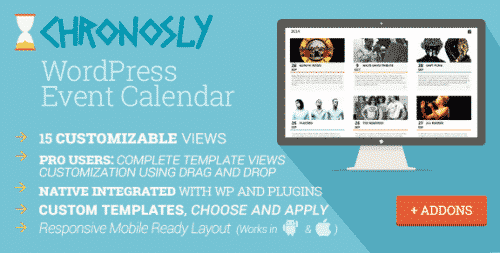 Chronosly Event Calendar WordPress Plugin 2.7.2