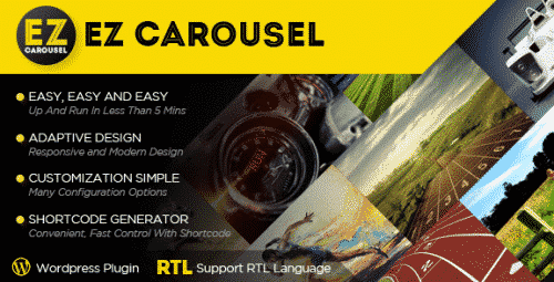 EZ Carousel – Modern WordPress Carousel Slider 1.12
