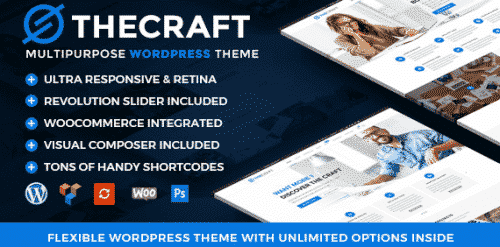 TheCraft | Responsive Multipurpose WordPress Theme 1.17