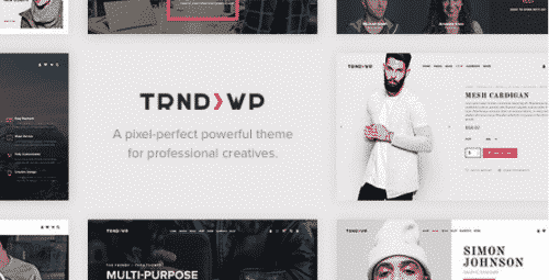 Trendy – Creative Multi-Purpose WordPress Theme