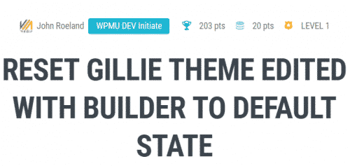 WPMU DEV Gillie WordPress Theme 1.3.1