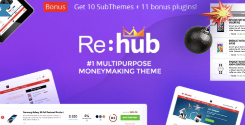 REHub – Price Comparison, Affiliate Marketing, Multi Vendor Store, Community Theme 18.9.2