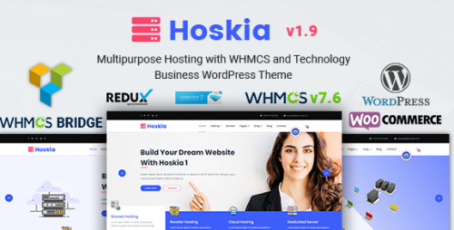 Hoskia | Multipurpose Hosting with WHMCS Theme 2.7