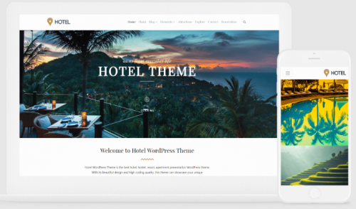 VisualModo Hotel WordPress Theme 2.0.3