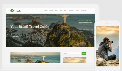 VisualModo Traveler WordPress Theme 3.0.4