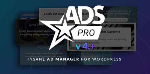 Ads Pro Plugin – Multi-Purpose WordPress Advertising Manager 4.59